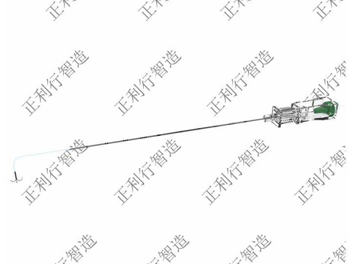 直列式肺結節定位針（錨型）